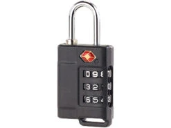 PEARL Gepäckschloss:3er-Set TSA-Reisekoffer- & Gepäck-Schlösser Mit 3-stelligem Zahlencode -Einrichtungsgeschäft nx9213 0 1