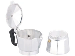 Rosenstein & Söhne Herdplatte:Elektrische Mini-Einzel-Kochplatte & Espresso-Kocher, 500 W, 3 Tassen -Einrichtungsgeschäft nx9253 1