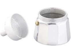 Rosenstein & Söhne Herdplatte:Elektrische Mini-Einzel-Kochplatte & Espresso-Kocher, 500 W, 3 Tassen -Einrichtungsgeschäft nx9253 6