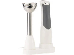 Sichler Stab-Mixer:Edelstahl-Akku-Stabmixer, 15 Min. Laufzeit, 120 W (Versandrückläufer) -Einrichtungsgeschäft nx9323 6