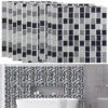 Infactory Mosaikfliesen:Selbstklebende 3D-Mosaik-Fliesenaufkleber, 25,5x 25,5 Cm, 10er-Set -Einrichtungsgeschäft nx9404 3 1