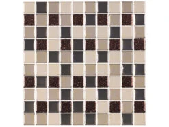 Infactory 3D Fliesenfolien Küche:Selbstklebende 3D-Mosaik-Glitzer-Fliesenaufkleber, 26 X 26cm, 20er-Set 11 Infactory 3D Fliesenfolien Küche:Selbstklebende 3D-Mosaik-Glitzer-Fliesenaufkleber, 26 X 26cm, 20er-Set -Einrichtungsgeschäft nx9405 0 1