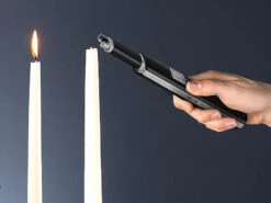 PEARL Kerzenanzünder:Elektronischer Lichtbogen-Stabanzünder, USB, 100 Zündungen Pro Ladung -Einrichtungsgeschäft nx9440 8