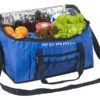 PEARL Isoliertasche:Faltbare Kühltasche Mit Schultergurt & Tragegriffen, 24 Liter, Blau -Einrichtungsgeschäft nx9448 7