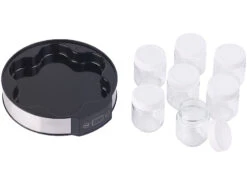 Rosenstein & Söhne Joghurtzubereiter:Joghurt-Maker Mit Zeitschaltuhr, 7 Portionsgläser Je 190 Ml, 20 Watt -Einrichtungsgeschäft nx9454 0