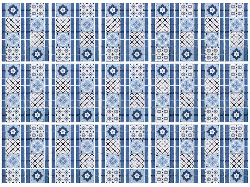 Infactory Mosaik-Fliesen-Aufkleber:Selbstklebende 3D-Bordüre-Fliesenaufkleber, 31 Cm X 25 Cm, 15er-Set 3 Infactory Mosaik-Fliesen-Aufkleber:Selbstklebende 3D-Bordüre-Fliesenaufkleber, 31 Cm X 25 Cm, 15er-Set