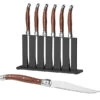 Rosenstein & Söhne Steakmesserset:6er-Set Laguiole-Steakmesser Mit Pakkaholz-Griff Und Messerständer -Einrichtungsgeschäft nx9525 2