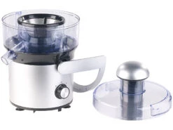 Rosenstein & Söhne Juicer:Elektrischer Zentrifugal-Entsafter, 2 Stufen Bis 16.580 Upm, 350 Watt -Einrichtungsgeschäft nx9527 1