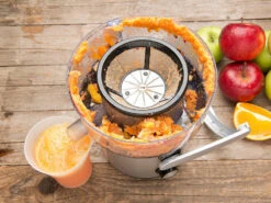 Rosenstein & Söhne Juicer:Elektrischer Zentrifugal-Entsafter, 2 Stufen Bis 16.580 Upm, 350 Watt -Einrichtungsgeschäft nx9527 7