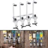 Rosenstein & Söhne Bar Butler:Aluminium-Flaschenhalter Und Dosierer, 4-fach, Für Wandmontage -Einrichtungsgeschäft nx9528 6