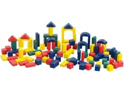 Playtastic Spielzeugsteine:4er-Set Holzbausteine, Aufbewahrungseimer, 100 St., 4 Farben, 6 Formen 8 Playtastic Spielzeugsteine:4er-Set Holzbausteine, Aufbewahrungseimer, 100 St., 4 Farben, 6 Formen -Einrichtungsgeschäft nx9629 2