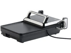 Rosenstein & Söhne Elektrischer 2in1-Tischgrill Mit Kontaktgrill, Versandrückläufer -Einrichtungsgeschäft nx9700 0 1