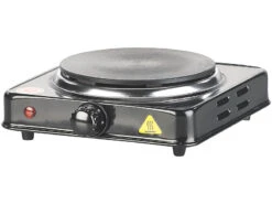 Rosenstein & Söhne Campingkocher:Elektrische Einzel-Kochplatte, 15,5 Cm, 1.000 Watt, Stufenlos, Kompakt -Einrichtungsgeschäft nx9729 2