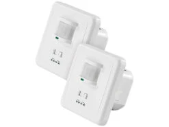 Revolt Klatschschalter 230V:2er-Set Automatische Lichtschalter Mit Bewegungsmelder & Sound-Sensor 7 Revolt Klatschschalter 230V:2er-Set Automatische Lichtschalter Mit Bewegungsmelder & Sound-Sensor -Einrichtungsgeschäft nx9853 0