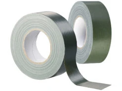 AGT Panzerklebeband:2er-Set Original-Bundeswehr-Panzerband, Olivgrün, 50 M X 50 Mm, 310 µ