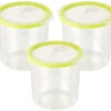 Rosenstein & Söhne Vakuumdose:Runde Vakuumierdose Mit 1 Liter Volumen, 14,2 X 12,3 Cm, 3er-Set -Einrichtungsgeschäft nx9956 0