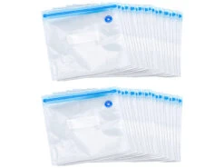 Rosenstein & Söhne Vakuumtüten:20er-Set Vakuumierbeutel, Je 22 Cm X 21 Cm, 2er-Set