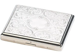 Rosenstein & Söhne Zigarettendose:Edles Zigarettenetui Aus Edelstahl, Für Ca. 16 Zigaretten -Einrichtungsgeschäft pe3351 1