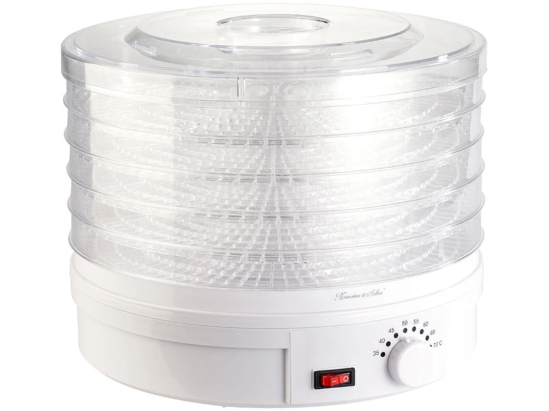 Rosenstein & Söhne Dörrofen:Dörrautomat DH-25 Mit 5 Dörr-Einsätzen 3 Rosenstein & Söhne Dörrofen:Dörrautomat DH-25 Mit 5 Dörr-Einsätzen