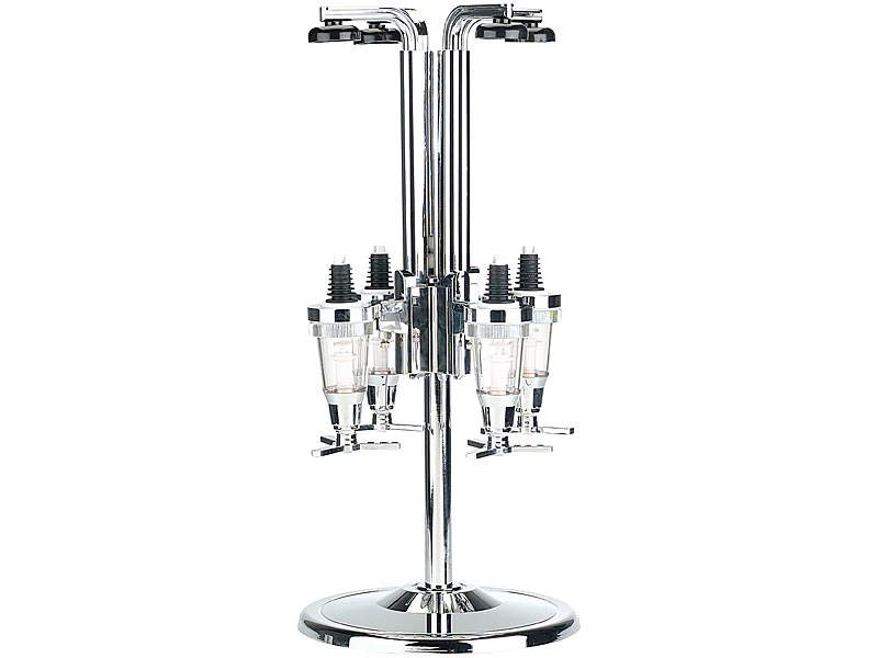 Infactory Bar Buttler:Flaschenhalter "Bar Butler" 4-fach 3 Infactory Bar Buttler:Flaschenhalter "Bar Butler" 4-fach