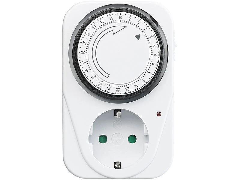 Revolt Zeitschaltuhr Analog:Mechanische Zeitschaltuhr, Tagesplaner, 15 Min., Kindersicherung 5 Revolt Zeitschaltuhr Analog:Mechanische Zeitschaltuhr, Tagesplaner, 15 Min., Kindersicherung – Bild 3