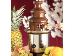 Rosenstein & Söhne Schokobrunnen:Schokoladen-Brunnen Aus Rostfreiem Edelstahl, 250 Watt 11 Rosenstein & Söhne Schokobrunnen:Schokoladen-Brunnen Aus Rostfreiem Edelstahl, 250 Watt -Einrichtungsgeschäft pe7649 4