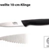 Löffler Messer Made In Germany:Edelstahl-Gemüse-/Obst-/Schälmesser Aus Solingen, 10-cm-Klinge Gewellt