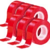 AGT Power Tape:Doppelseitiges Klebeband "Power ZIP", 19 Mm X 1,5 M, 6er-Pack -Einrichtungsgeschäft pv9099 1