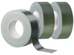 AGT Bundeswehr Klebeband:3er-Set Original-Bundeswehr-Panzerband, Olivgrün, 50 M X 50 Mm, 310 µ