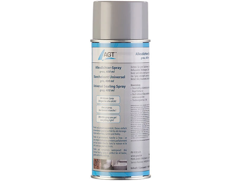 AGT Allesdichter Spray:6er-Set Allesdichter-Sprays Mit 6x 400 Ml, Grau 5 AGT Allesdichter Spray:6er-Set Allesdichter-Sprays Mit 6x 400 Ml, Grau – Bild 3