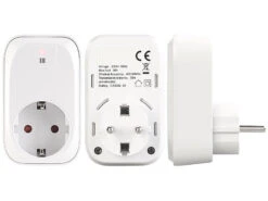 Revolt Funksteckdosen Set:3er-Set Funk-Steckdosen Mit Fernbedienung, 30 M, 3.680 Watt/16 A, Weiß -Einrichtungsgeschäft px2949 12