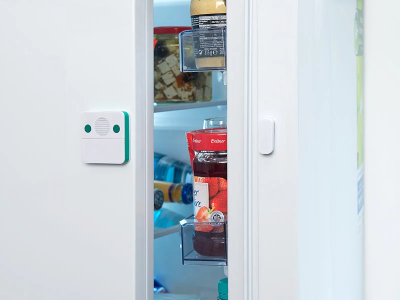 VisorTech Kühlschrankwächter:2er-Set Universal-Türschließ-Erinnerungs-Alarm, 15/30 Sek. Auslösezeit 6 VisorTech Kühlschrankwächter:2er-Set Universal-Türschließ-Erinnerungs-Alarm, 15/30 Sek. Auslösezeit – Bild 4