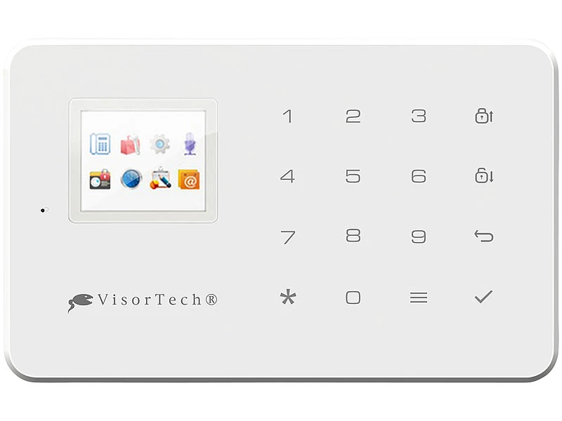 VisorTech Alarmanlage Haus:GSM-Alarmanlage Mit Funk-/Handy-Anbindung, 11-teiliges Starter-Set 8 VisorTech Alarmanlage Haus:GSM-Alarmanlage Mit Funk-/Handy-Anbindung, 11-teiliges Starter-Set – Bild 6