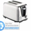 Rosenstein & Söhne Design-Toaster:Edelstahl-Toaster Für 2 Scheiben, 650 W (Versandrückläufer) -Einrichtungsgeschäft ref27653 3