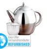 Rosenstein & Söhne Teekanne Mit Großem Sieb:Edelstahl-Teekanne Mit Siebeinsatz, 1 Liter (Versandrückläufer) 1 Rosenstein & Söhne Teekanne Mit Großem Sieb:Edelstahl-Teekanne Mit Siebeinsatz, 1 Liter (Versandrückläufer) -Einrichtungsgeschäft ref29993 4