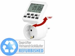 Revolt Elektronische Schaltuhr:Digitale Zeitschaltung Versandrückläüfer