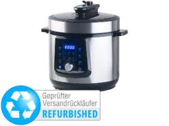 Sichler Programmierbarer 11in1-Schnellkochtopf, 5 L, 1.000 W,Versandrückläufer