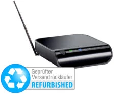 VisorTech Alarmanlage Wohnungstür:PSTN-Hausalarmanlage Mit Funk & Festnetz XMD-110 (Versandrückläufer)