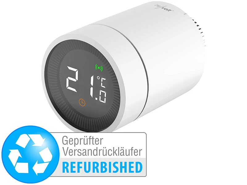 Revolt Heizregler:Smartes Heizkörperthermostat Versandrückläufer 3 Revolt Heizregler:Smartes Heizkörperthermostat Versandrückläufer