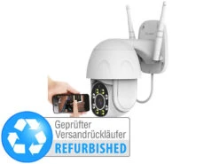 7links WLAN-IP-Kamera Mit Full HD, PT, Nachtsicht, Versandrückläufer