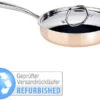 TS Kupferpfanne Induktion:Kupfer-Stieltopf Mit Deckel, 24 Cm (refurbished) -Einrichtungsgeschäft ref60129 3