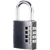 PEARL Zahlenschloss Spind:Vorhängeschloss Aus Aluminium, Mit 4-stelligem Zahlencode -Einrichtungsgeschäft sd4321 0 1