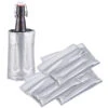 Infactory Kühlmanschetten:4er-Set Flaschenkühler Für Ø 75 - 86 Mm, Kühl- & Wärme-Gel