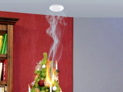 VisorTech Rauchmelder Vernetzt:Vernetzbarer Funk-Hitze- & Rauchwarnmelder RWM-460.f, 85 DB, 10er-Set -Einrichtungsgeschäft zx2510 4