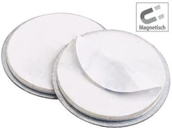 VisorTech Rauchmelder Befestigung:8er-Set Magnet-Befestigungssystem Für Mini-Rauchwarnmelder -Einrichtungsgeschäft zx2818 4