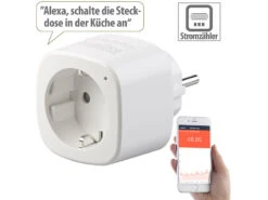 Luminea Home Control Energiemessgerät WLAN:2er-Set WLAN-Steckdosen, Amazon Alexa & Google Assistant Komp., 16 A 20 Luminea Home Control Energiemessgerät WLAN:2er-Set WLAN-Steckdosen, Amazon Alexa & Google Assistant Komp., 16 A -Einrichtungsgeschäft zx2820 42 1