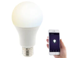 Luminea Home Control WLAN-Birnen Alexa:WLAN-LED-Lampe, Für Alexa, Siri & Google Assistant, Versandrückläufer -Einrichtungsgeschäft zx2831 9