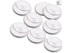 VisorTech Rauchmelder Befestigung:8er-Set Magnet-Befestigungssystem Für Mini-Rauchwarnmelder