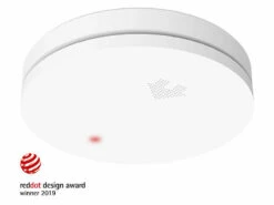 VisorTech Rauchmelder VdS 10 Jahre:Fotoelektrischer Rauchmelder, 10-J.-Batterie, VDS, Red Dot, Superslim -Einrichtungsgeschäft zx2942 5