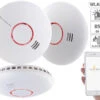 VisorTech Rauchmelder WLAN:3er-Set WLAN-Rauch- & Hitzemelder Mit Weltweiter App-Benachrichtigung 1 VisorTech Rauchmelder WLAN:3er-Set WLAN-Rauch- & Hitzemelder Mit Weltweiter App-Benachrichtigung -Einrichtungsgeschäft zx2962 2